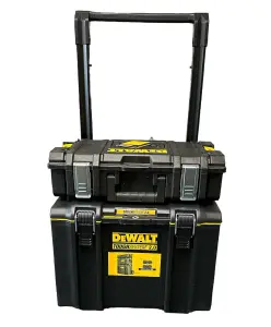 Dewalt DS450 Toughsystem Rolling Mobile Tool Storage Box Trolley + DS150 Case