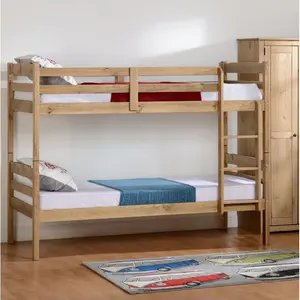 Alfano Single (3') Standard Bunk Bed Natural Wax