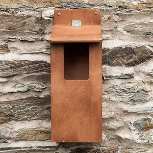 Large Bird Nest Box - Plywood - L19 x W21 x H52 cm