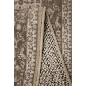 Melrose Colorama Traditional Natural Area Medium Indoor Rug 120/170cm