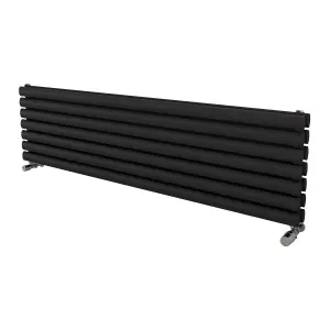 Ximax Champion Duplex FORDH4101500A Anthracite Gas Horizontal Designer Radiator, (W)1500mm x (H)410mm