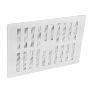 Securit Hit & Miss Plastic Air Vent White (229mm x 229mm)