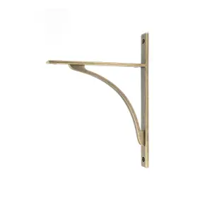 From The Anvil Burnished Brass Apperley Shelf Bracket (260mm x 200mm)