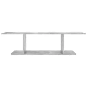 Berkfield Wall Mounted TV Cabinet Concrete Grey 103x30x26.5 cm