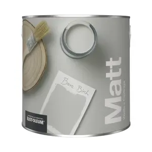 Rust-Oleum Washable Matt Wall Paint - Bare Birch 2.5L