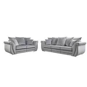 The Great British Sofa Company Hampton 3 & 2 Seater Velvet Sofas