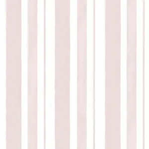 Shabby Chic by Rachel Ashwell Watercolour Stripe Pink Stipped Wallpaper