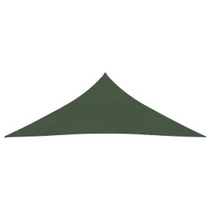 Berkfield Sunshade Sail 160 g/m2 Dark Green 5x5x5 m HDPE