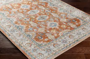 AVNI Machine Washable Vintage Runner Rug 80 x 220 cm