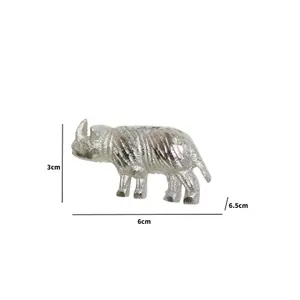 Melody Maison Silver Rhino Drawer Knob