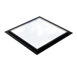 Sunview F21 Frameless Flat Roof Skylight Triple Glazed Clear Self-Clean Glass 600mm x 1200mm