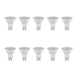 Sylvania Superia RefLED GU10 Warm White 4.2W LED Bulb - 10 Pack