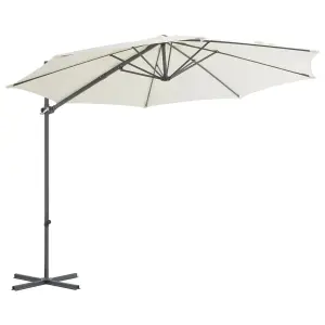 Berkfield Outdoor Umbrella with Portable Base Sand