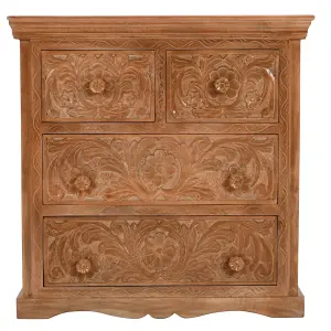 Artistry Mango Wood Chest Of Drawers