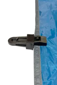 OLPRO Tent Groundsheet Pegging Clamps Pack of 4