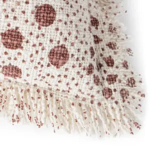 Yard Hara Woven Fringed Polyester Filled Cushion