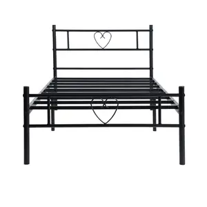 Aaru Bed Frame Black / Single (3')