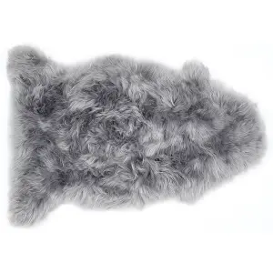 Origins Genuine Sheepskin Grey Single