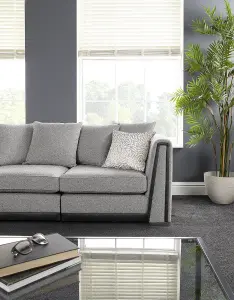 The Great British Sofa Company Edinburgh 3 Seater Light Grey Sofa