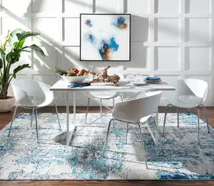 SARAH Modern Abstract Area Rug 200 x 275 cm