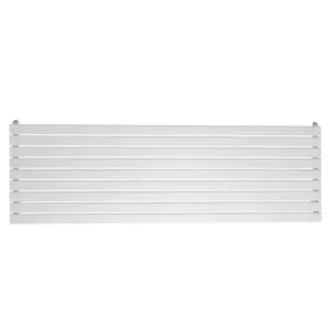 Porter White Single Horizontal Flat Panel Radiator - 1600x610mm