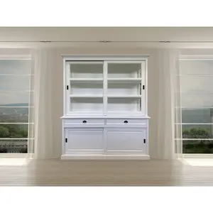 Jacksonport Display Cabinet White