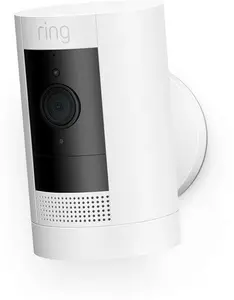 Ring Outdoor Camera Battery - White - Stick Up Camera, HD Video & Two-Way Talk