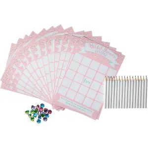 Amscan Bridal Shower Bingo Multicoloured (One Size)