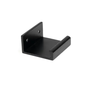 From The Anvil Matt Black 50mm Plain Edge Pull