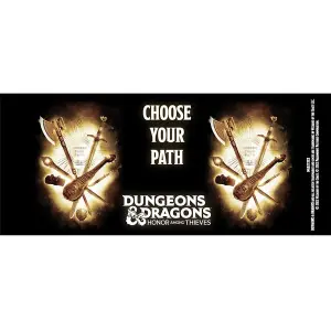 Dungeons & Dragons Choose Your Path Mug Black (One Size)