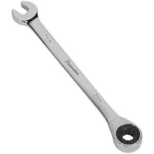 7mm Chrome Vanadium Steel Ratchet Combination Spanner with 72 Tooth Mechanism