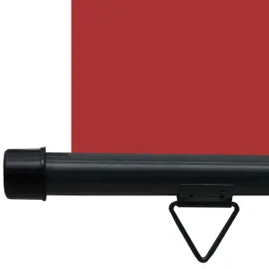 Berkfield Balcony Side Awning 140x250 cm Red