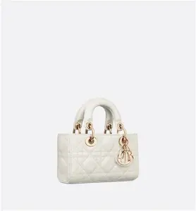 DIOR Lady D-Joy Micro Bag Latte Cannage Lambskin - Women