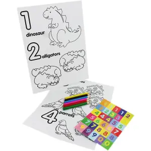 My 123 Colouring Set Multicoloured (One Size)