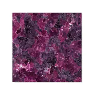 Cherry Quartz Effect Premium Glass Kitchen Splashback W700mm x H650mm