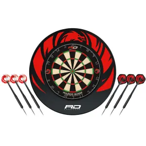 Red Dragon Razor Edge Professional Dartboard Set