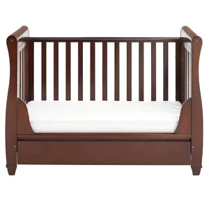 Eva Cot Bed Brown