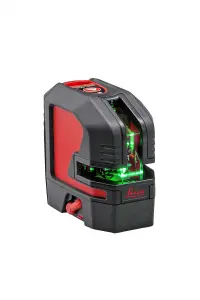 LEICA Lino L2P5G (Li-Ion) Green set Laser Line Level with Carry Case 180 Degree Green Laser