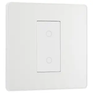 BG Evolve Pearlescent White 200W Single Touch Dimmer Switch 2-Way Master