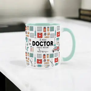 Doctor Mug - Humorous Healthcare Staff & NHS Workers Novelty Gift - Tea/Coffee Hot Drinks White Ceramic Funny Cup Present