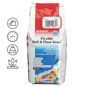 Mapei Flexible Ivory Grout, 2.5kg