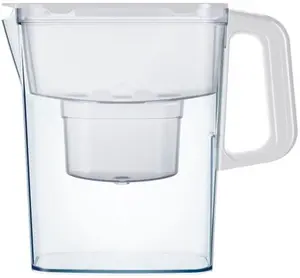 Dunelm Small Filter Jug, 2.4L, White, Plastic