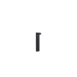 Luminosa Sirio  2 Light Small Outdoor Bollard Black IP44, G9