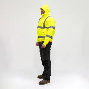 Timco - Hi-Visibility Bomber Jacket - Yellow (Size XXXX Large - 1 Each)