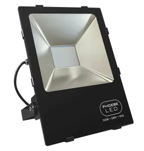 Phoebe LED Floodlight 150W Atlas Daylight Black IP65