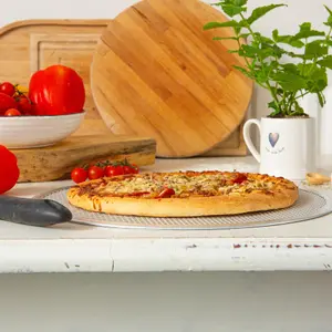 Argon Tableware Aluminium Pizza Screen - 14"