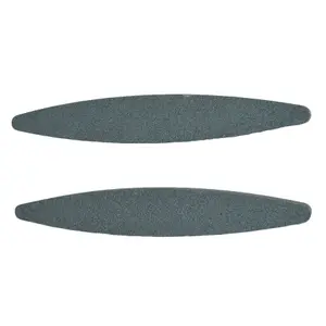 1pc Sharpening Stones Flat Boat Shaped Aluminium OxideBlades Shears Scissors