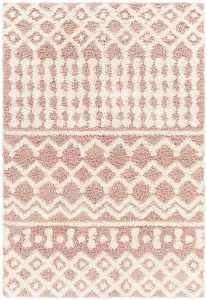 NOUR Boho Shaggy Area Rug 200 x 290 cm