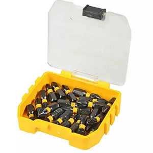 Dewalt DT70800 Small Tough Case Storage Box Drill Bits Pozi PZ2 PH2 - Twin Pack