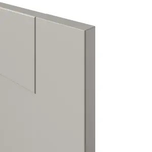 GoodHome Ashmead Matt pebble Shaker Appliance Cabinet door (W)600mm (H)453mm (T)16mm